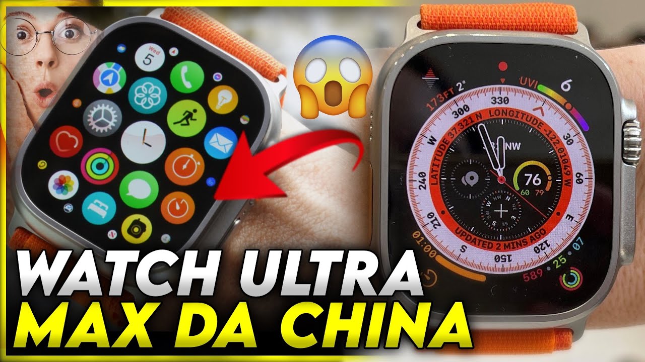 O Poderoso Zordai ZD8 Watch Ultra Max, O Apple Watch Ultra do