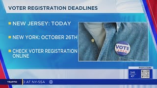 It’s the last day to register to vote in New Jersey