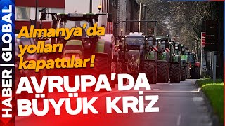 Avrupada Büyük Kriz Almanyada Yollar Kapatıldı