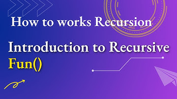 Introduction to  Recursive Function Bangla || How to Works Recursion Bangla