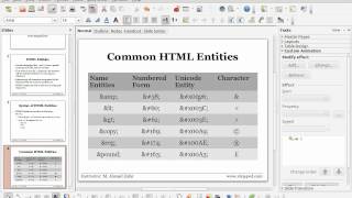 HTML Entities