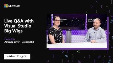 Visual Studio 2019 Launch: Live Q&A with Visual Studio Big Wigs