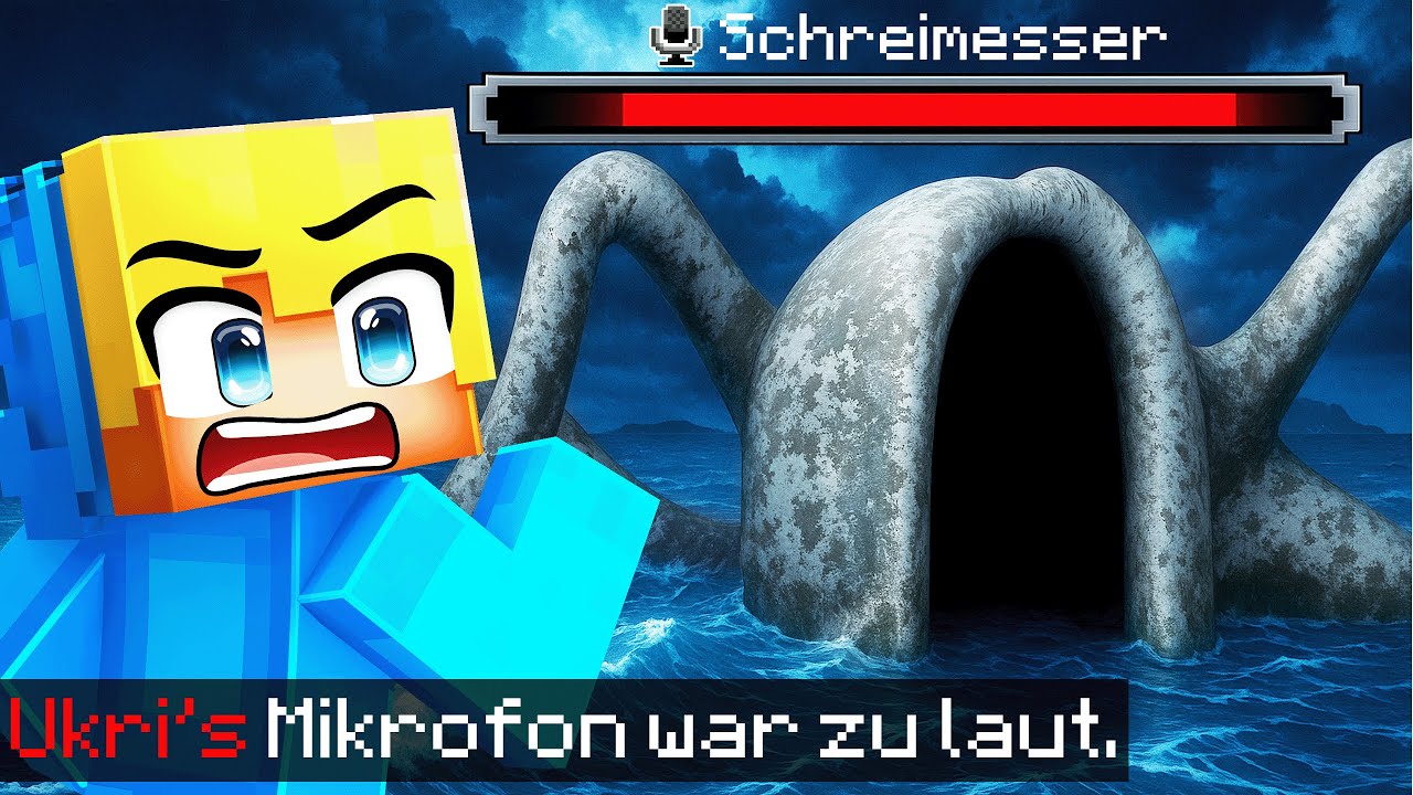 Wenn du schreist, wird der Ozean in Minecraft noch gruseliger…