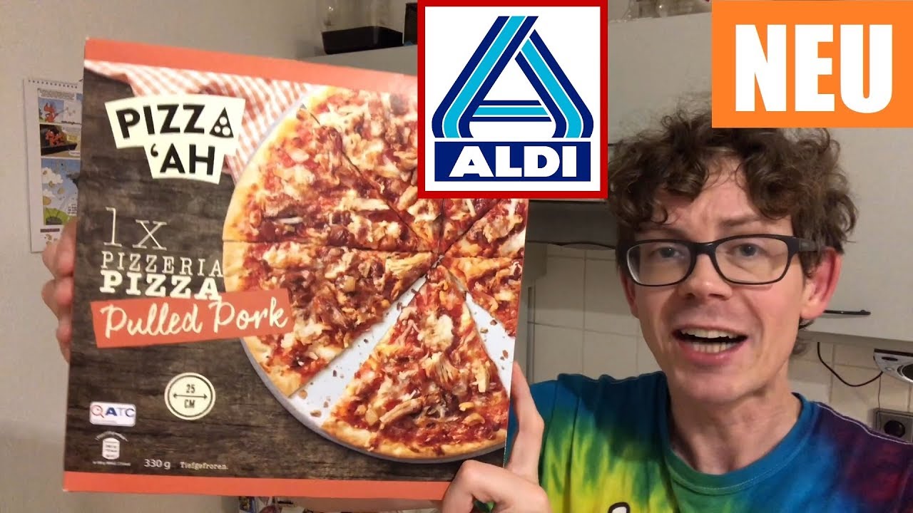 ALDI Pizza Ah Pulled Pork im Test Zubereitung, Preis & Geschmack