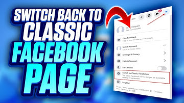 How To Switch Back To Classic Facebook Page in 2023: Relive the Past!