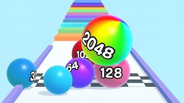 Ball Run 2048 Infinity - All Levels Gameplay Walkthrough Android iOS (New Update 2025) #8