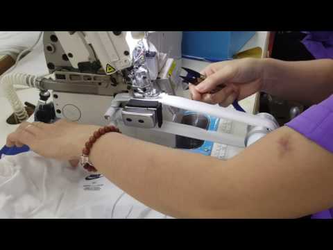 Video Thuan Phuong. Máy may Bo Cổ Áo Thun. Hiệu Quả Tiết Kiệm - youtube