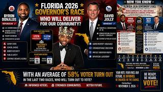 Florida 2026 HEATS UP! Byron Donalds vs David Jolly: Who Will Deliver for Black Florida 👀🔥