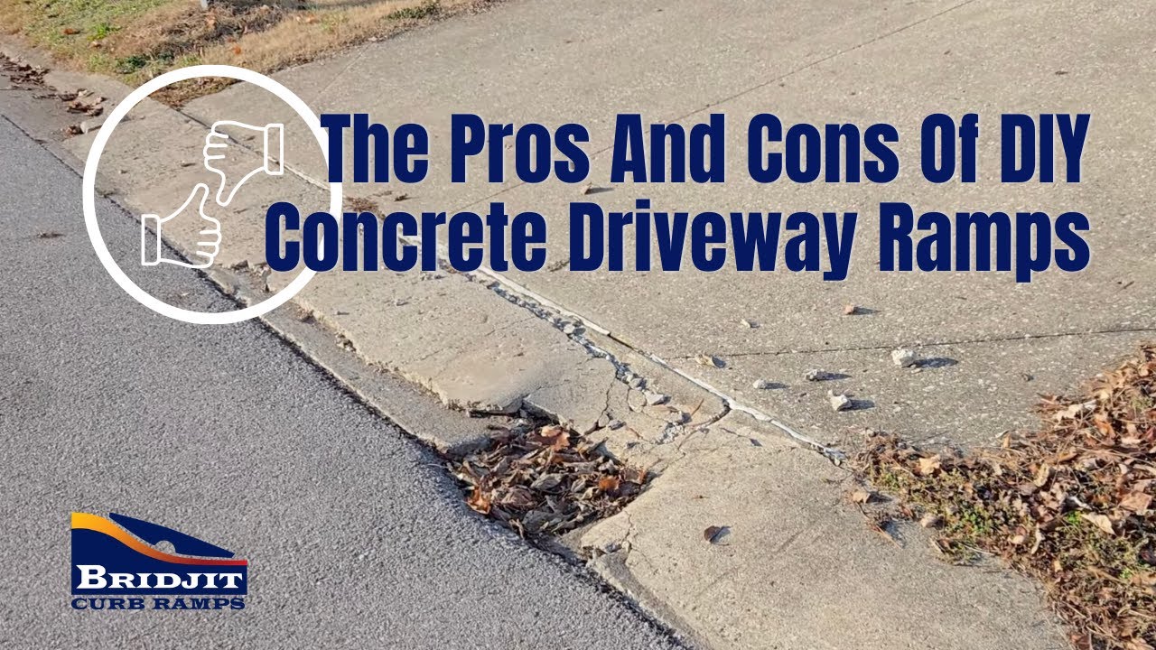 DIY Concrete Driveway Ramps: Pros, Cons, and a Better Alternative - YouTube