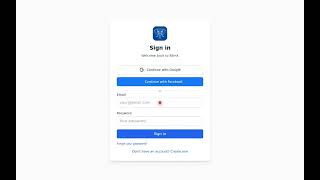 Login & Authentication — SaaS Framework Demo (Part 1/12) | BLIMX