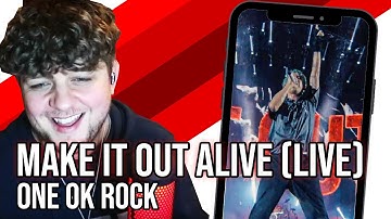 "Make It Out Alive (2024 PREMONITION WORLD TOUR in KAOHSIUNG)" - ONE OK ROCK UK Reaction
