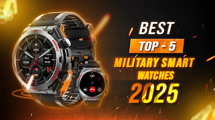 Top 6 best military smart watch only for men 2025 - Rugged smartwatch 2025