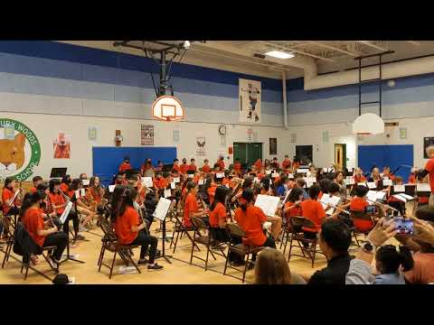 Raiders March by John Williams performed by the Canterbury Woods Elementary School Band