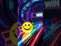 Neon City Marble Race | yellow Ball Happy Dance Win 🙂🏁 #shorts