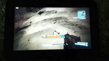 Borderlands 2 on the Razer Edge Pro