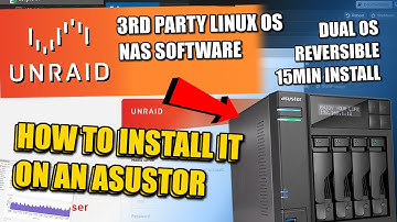How to Install UnRAID on an Asustor NAS