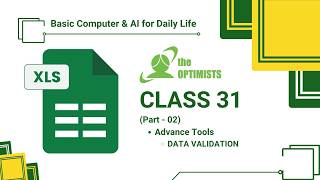 MS Excel Data Validation | Class 31 (Part 02) | Create Smart Drop-Down Lists