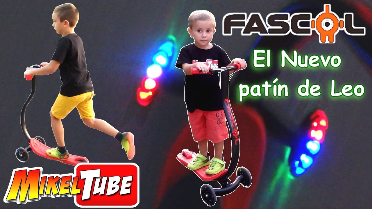 fifa 365 album 2019 El Nuevo patín Fascol Surfing Scooter de Leo con ruedas LED