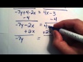 Understanding Linear Equations
