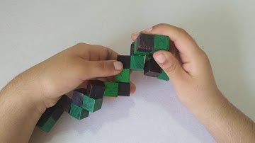 How to solve a snake cube in under 5 minutes