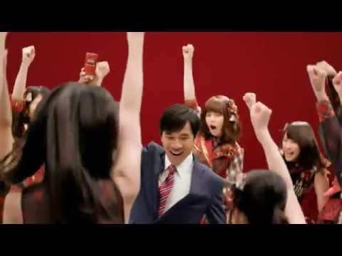 AKB48 WONDA モーニングショット「円陣」編 CM 15秒