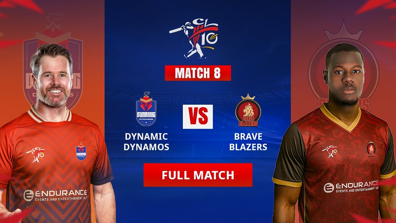 Dynamic Dynamos vs Brave Blazers | Dan Christian vs Carlos Brathwaite | CLT10 - Match 8