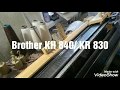 Вязальная машина Brother (Бразер) KH 840+KR830. Обзор  01.03.19.