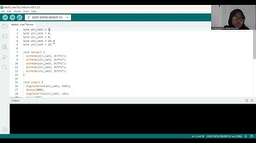 MENYALAKAN LAMPU LED DENGAN ESP32 (ARDUINO IDE)
