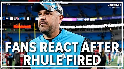 Matt Rhule fired: Carolina Panthers fans react to Tepper's decision