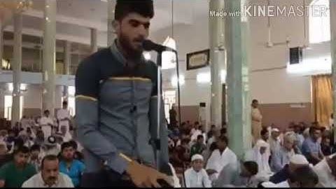 اذان الظهر 💜💙💚بصوت القارئ 🧡❤🖤يونس ابراهيم 💜💙💚في جامع حي العصري💚💛🧡 بنغم البنجكاه