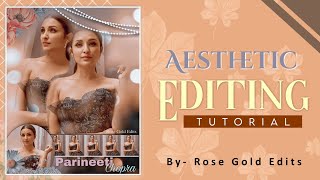 Aesthetic Editing Idea for Fanpage || Picsart Editing Tutorial || Fanpage Editing Idea