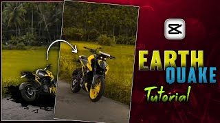 Trending Earth Quake Effect Bike Reels Editing - Capcut 👌