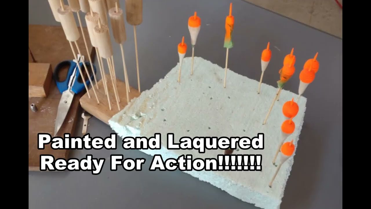 Fabricating Trout Floats Using a Home Made Mini-Lathe @ivancrnkovic76