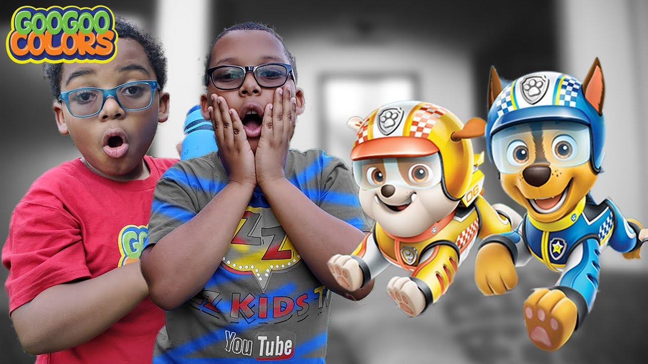 toys and colors youtube net worth Paw Patrol Ready Race Rescue Saves Goo Goo Colors