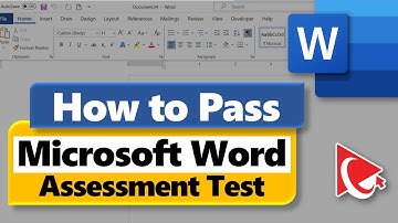 How to Pass MICROSOFT WORD ASSESSMENT TEST - Questions and Answers with Solutions