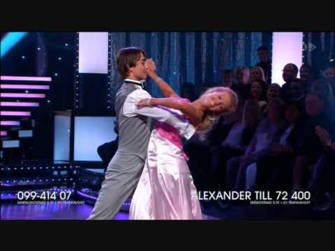 Alexander Rybak & Malin Johansson - Waltz, Let's dance 07 01 2011
