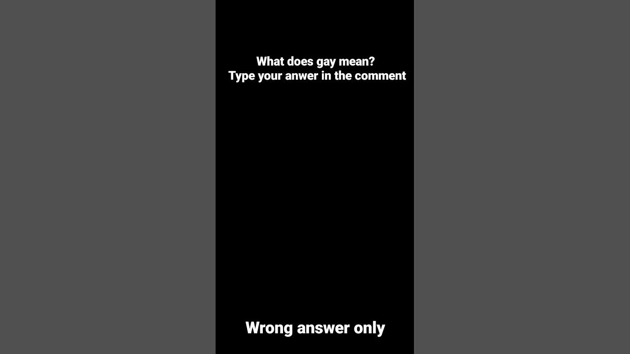what-does-gay-mean-youtube