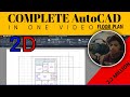 28'10"X50'2".  PLAN IN AutoCAD IN 1 HOURS | HINDI |CIVIL ARCH engineering Student