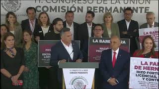 DENUNCIA PRI ANTE FGR A AMLO Y A SU HIJO ANDY LÓPEZ BELTRAN, GOBERNADORES DE MORENA,