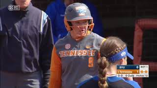 NCAA Softball 2019 : BYU vs  #5 Tennessee Mar 16