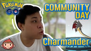 Pokemon Go ไทย ไทย EP.288 - Community Day Charmander กลับมาอีกครั้ง พัฒนาแล้วได้ท่าหายากสองท่า!!!