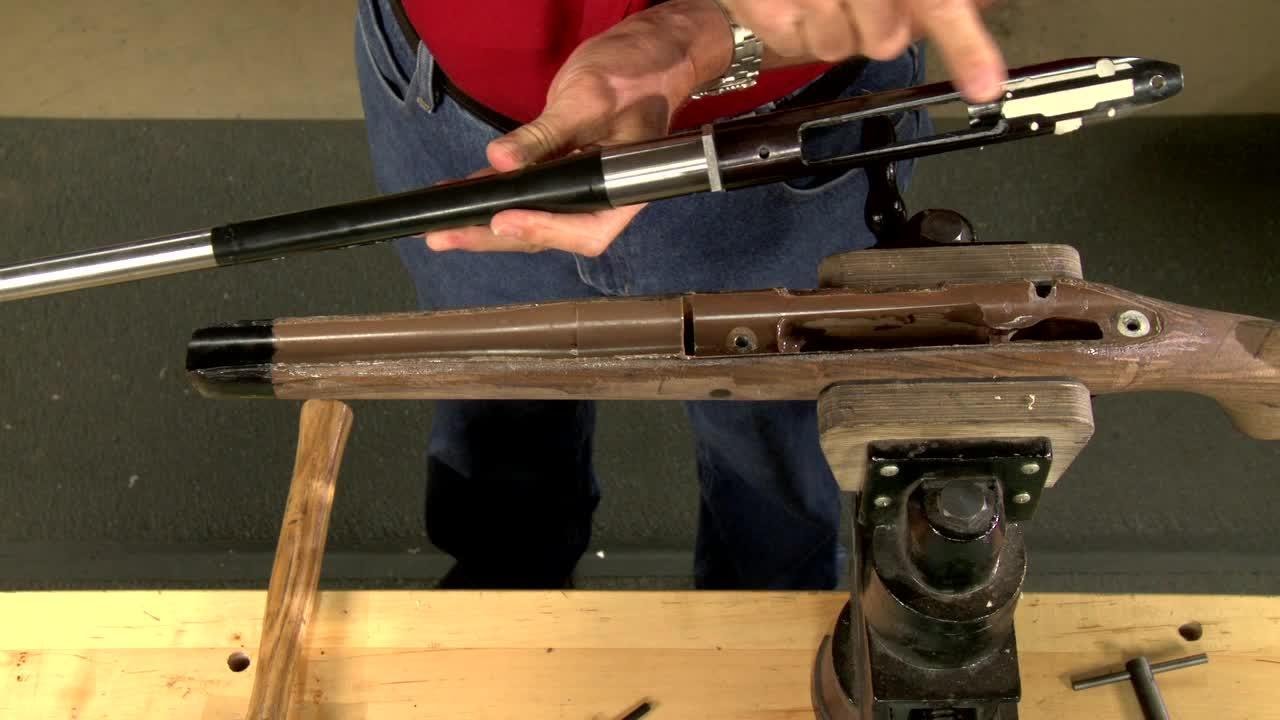 How to Glass Bed a Rifle Stock Presented by Larry Potterfield