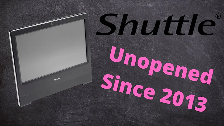 Retro Unboxing - Shuttle X50V4 Celeron From 2013