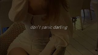 just cool, don't panic darling [sped up] - Tiktok edit remix Resimi