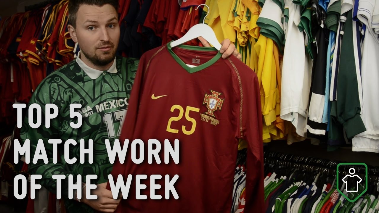 Classic Football Shirts: This Week's Top 5 Match Worn - YouTube