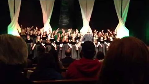 Tyra's first choir concert
