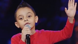 Video thumbnail of "احمد السيسي – كل ما قول التوبة - مرحلة المواجهة الأخيرة – MBCTheVoiceKids"