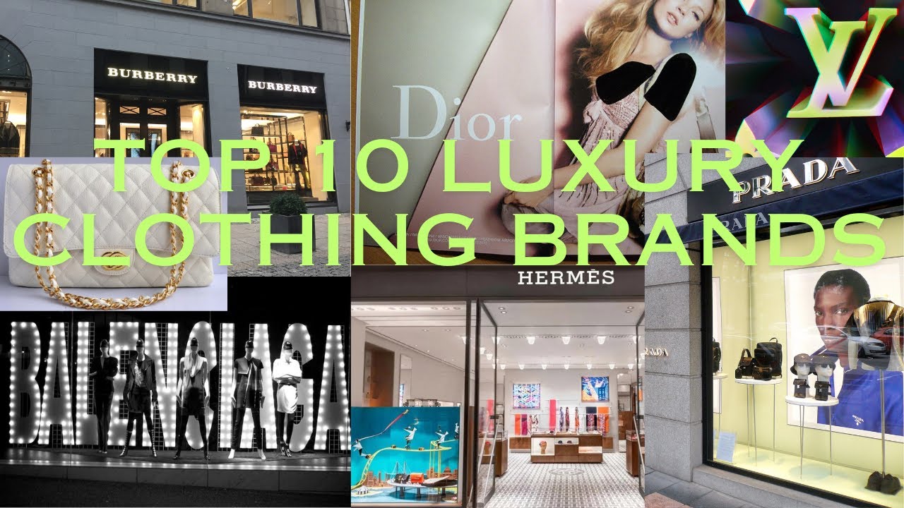 Top Luxury Clothing Brands #luxury #luxurylifestyle #luxurybrand #dream ...