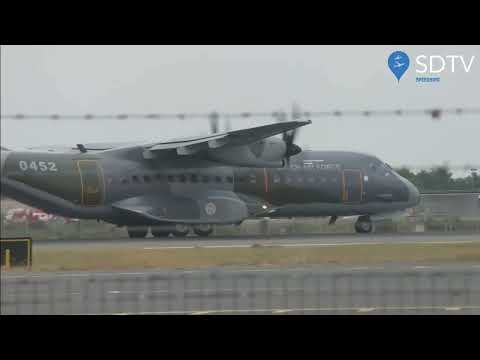 The Ultra Rare Departure - Airbus C295 Czech Airforce - Departing Stansted Airport