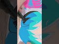 【うる星やつら】ラムちゃんとランちゃんをポスカで描いてみた！！#shorts